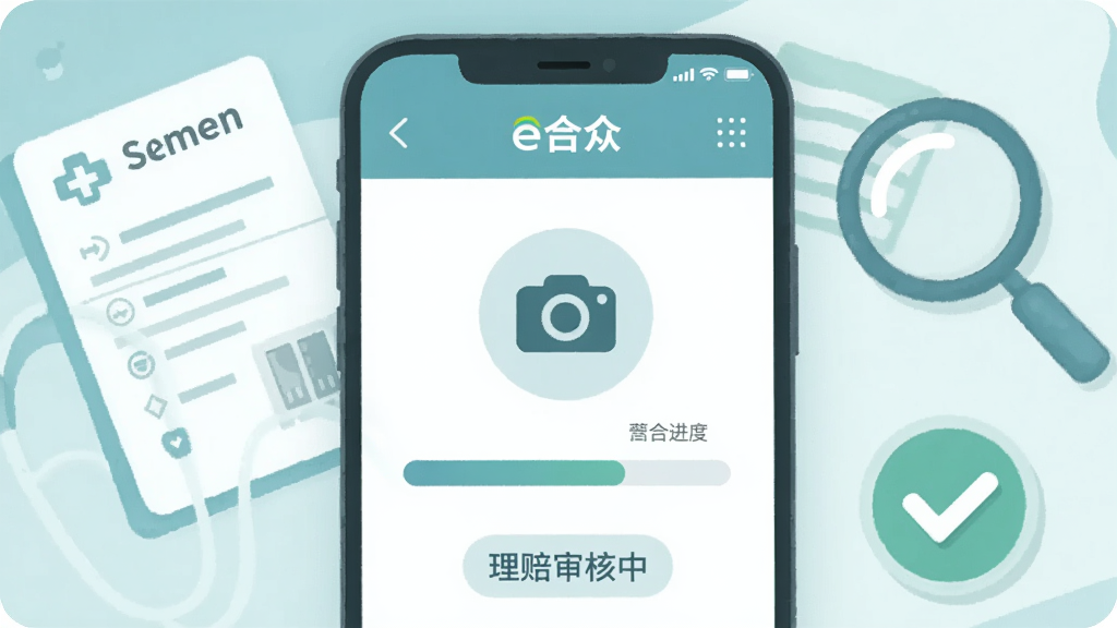 ����չʾ��e���ڡ���������ҳ�棬�ֻ���Ļ���������ϴ�ͼ�ꡢ�������롰��������С�״̬��ʾ����Χ��׺ҽ�Ƶ��ݡ��Ŵ���Թ����ţ�������Ͳ廭�����ɫ��Ϊ����ɫ�����ּ�����ˣ����������ɾ�