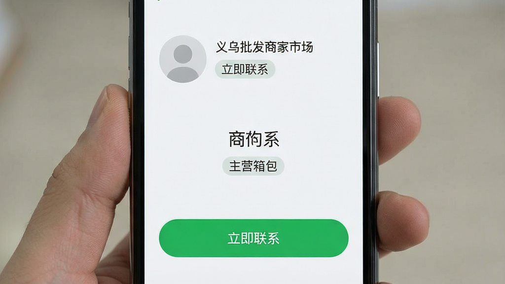 ����Ϊ�ֻ���Ļ�е��̼���ϵ���棬����Ϊ�̼���Ϣͷ���빵ͨ��ť���У��Ű��ഹֱ�����Ϊ�����������ƶ��˽�����ϸ�ڰ���ͷ��ռλ���̼����ơ���Ӫ��ǩ����ɫ��ͨ��ť��ǳ�ױ�������Ļ������Ϊ�����������̼��г�����������ϵ������Ӫ������������������ɾ����޶���Ԫ��
