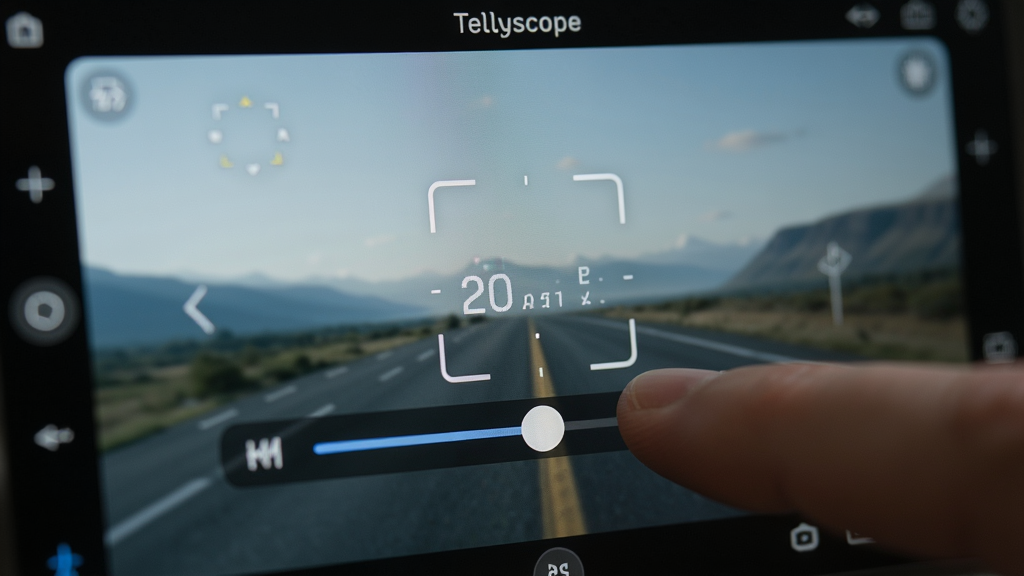 Tellyscope ����ȡ��������д��������һֻ��ָ����Ļ�ϻ������ڱ佹���飬������ģ����Զ���𽥱�����������Ԫ�ذ�������������Խ��򣬷��ΪдʵUIչʾ��ϸ�����������ʸɾ�