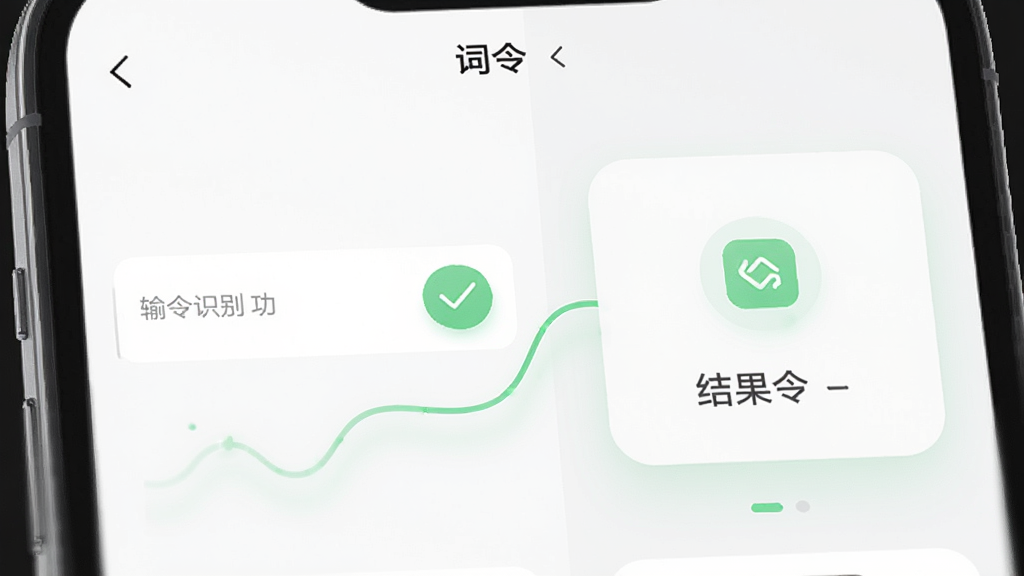 主体是手机界面特写,屏幕中显示