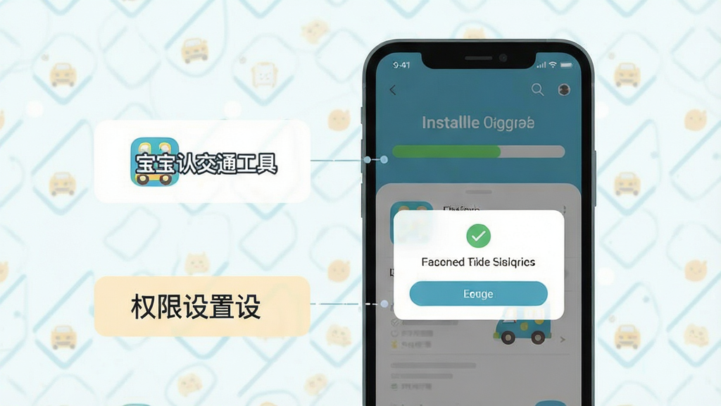 һ��չʾ�ֻ�Ӧ�ð�װ��Ȩ�����ý����ʾ��ͼ���������ֻ���Ļ��ʾ��װ��������Ȩ����Ȩ�������Ա����м������ֱ�ע��������Ϊ��ƽ����Ϣͼ����ɫ��ˬ��ϸ�ڸɾ�������������ͼ�г��֡������Ͻ�ͨ���ߡ�Ӧ��ͼ��