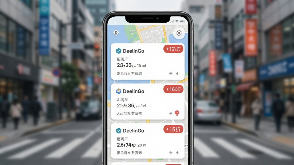 DealinGo�ܱ��ŻݾۺϹ���չʾͼ����������Ϊ�ֻ���Ļ��д����Ļ����ʾ��ͼ���Żݿ�Ƭ�б�����Ƭ�ϱ�ע�������ۿ۱�ǩ������Ϊ�黯�ĳ��н־������־��У�����ƽ����ϸ�����������ʸɾ����޶���Ԫ��