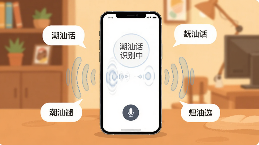 һ���ֻ��������������룬��Ļ��ʾ���Է�����������ʶ����棬��˷簴ť���ڰ���״̬���������ֻ�������ɢ����Ļ�Ϸ���ʾ�����ǻ���ʶ������������ΧƯ��������תд���ݣ�����Ϊůɫ�����ڻ�������ƽ�廭��񣬹�ͼ��࣬���������ɾ�