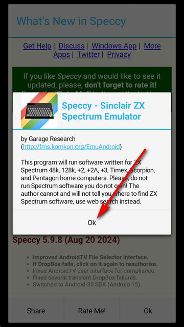 Speccyģ�������°�