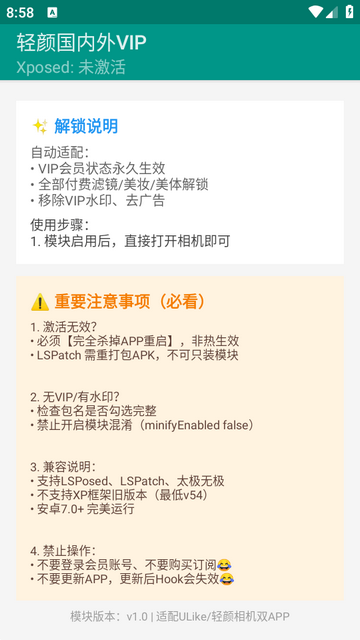 轻颜国内外VIP模块 轻颜国内外VIP模块