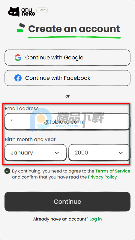 AnuNeko�׹��ι��ʷ�
