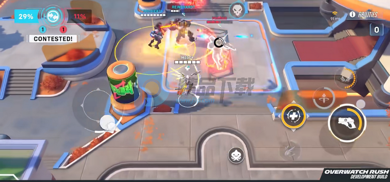 �����ȷ����β��Է�(Overwatch Rush)