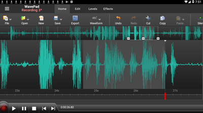 WavePad Free��Ƶ�༭���߽�ͼ0