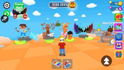 �±��ܿῨ��������С��Ϸ(Obby Parkour)��ͼ0