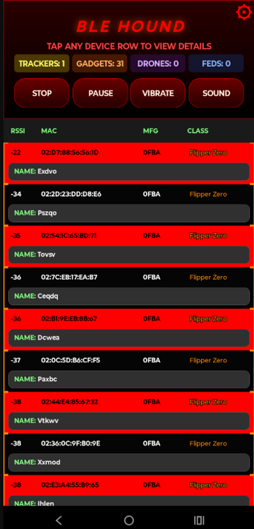 ����ɨ����(BLE Hound)