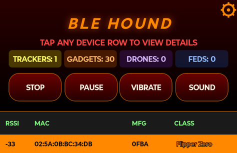 ����ɨ����(BLE Hound)