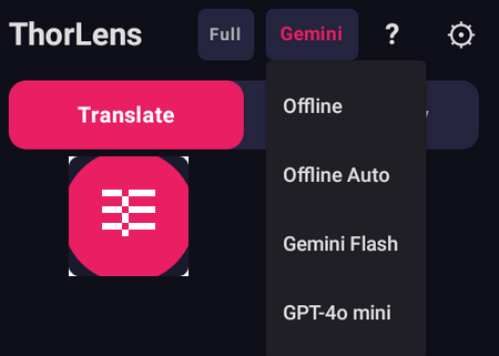 ThorLens��Ϸ������