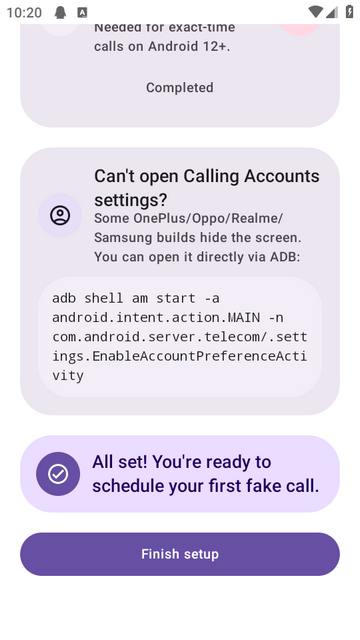 ģ������Fake Call app