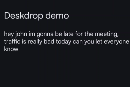 Deskdrop�ֻ�AI���뷨����