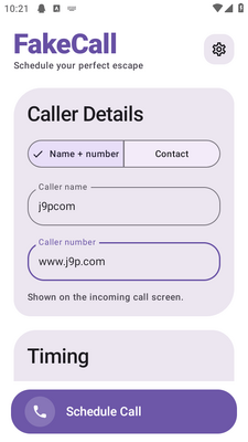 ģ������Fake Call app��ͼ1