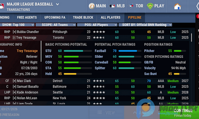 Out of the Park Baseball 27外场棒球27(steam移植)截图0