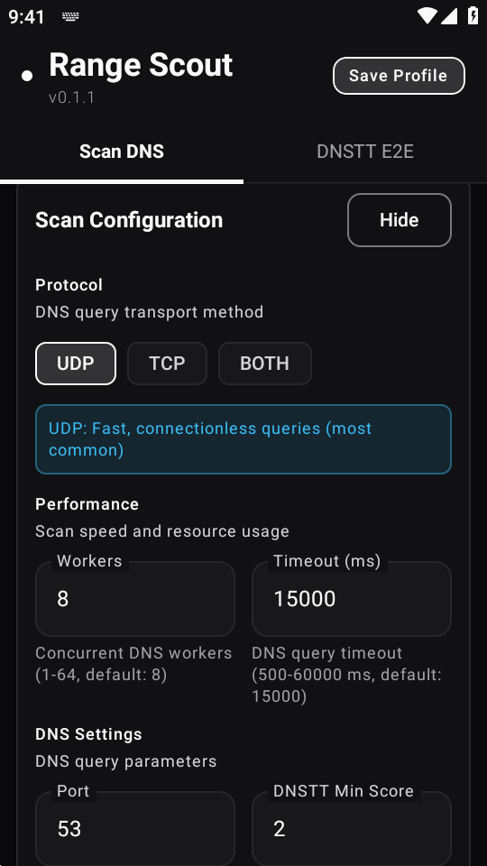 DNSɨ�蹤��(Range Scout)��ͼ1