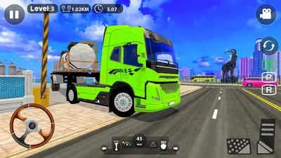 卡车模拟器驾驶游戏免费版(Truck Game)截图3
