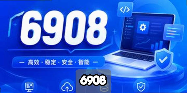 6908