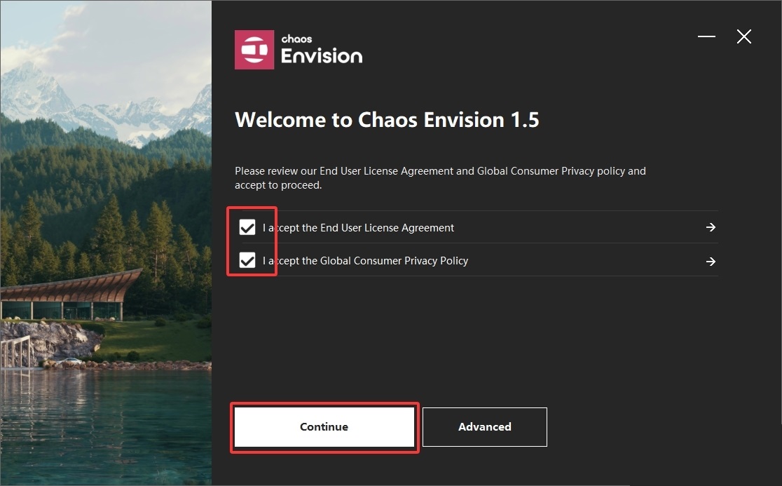 Chaos Envision����������ͼ