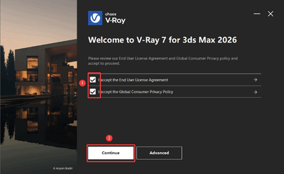 ��Ⱦ��VRay v7.40.00 for 3dsmax2021-2027��ͼ2