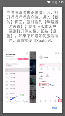 哔哩哔哩漫游模块最新版截图0