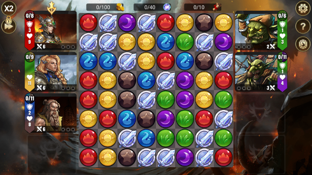 ��ʯս��Gems of War���ʷ���ͼ