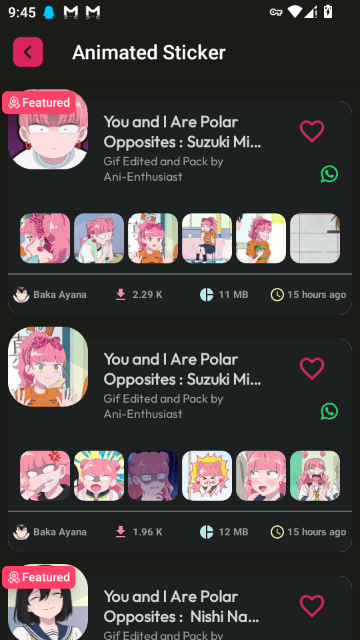 AnimeWallpaper手机壁纸软件最新版截图