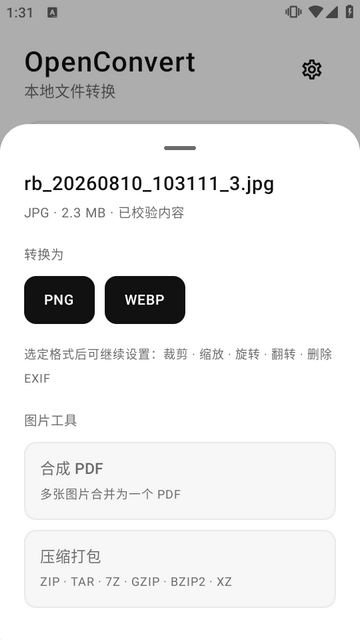 OpenConvert���߱����ļ�ת����