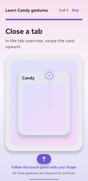 Candy Browser带手势隐私浏览器 Candy Browser带手势隐私浏览器