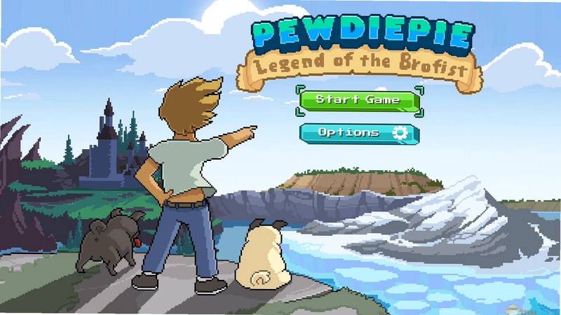 PewDiePie�ֵ�ȭ������Ϸ��ͼ