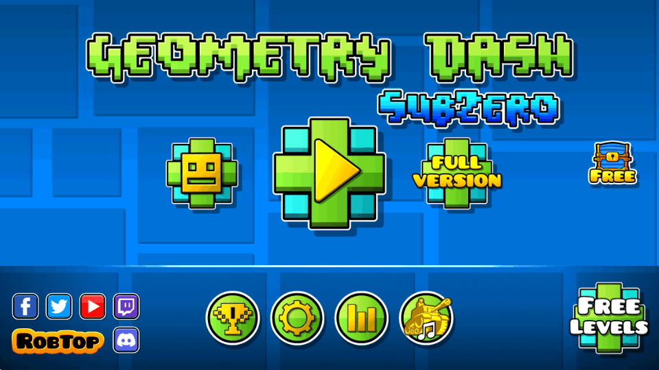 ���γ��Geometry Dash SubZero��Ϸ��ͼ