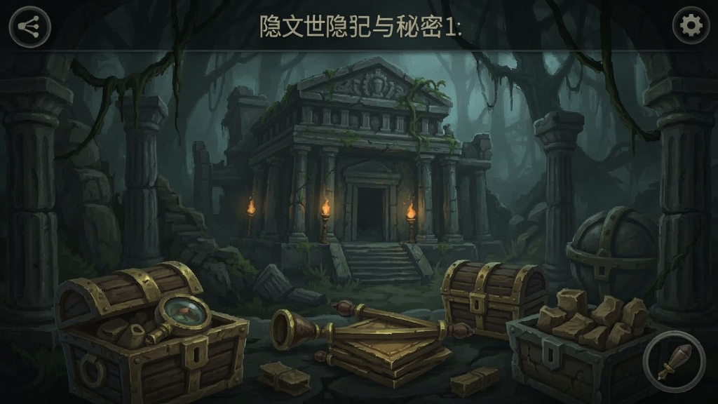 隐藏与秘密1:世纪宝藏 主界面截图