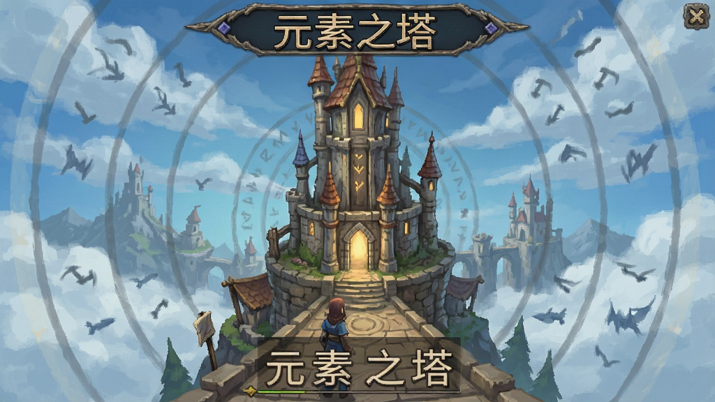 元素之塔 主界面截图