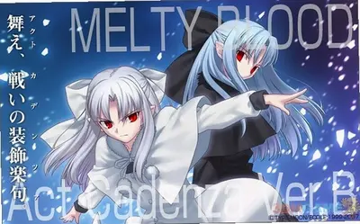 �¼���Melty Blood���԰���Ϸ��ͼ1