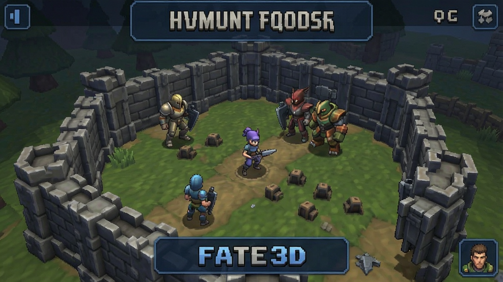 fate3D防守游戏 主界面截图