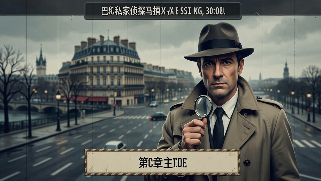 巴黎私家侦探马克罗斯第一章 主界面截图