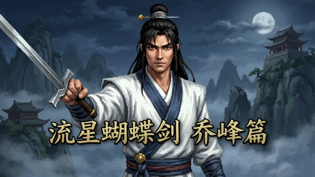流星蝴蝶剑乔峰篇 主界面截图