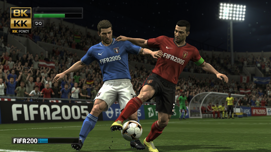 FIFA2005 ��Ϸʵ�����棬������Ա�����ϼ���ƴ��������ϯ������ϯ��ҹ���ƹ�Ч����������棬4K����