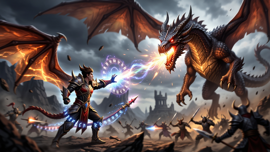 Dragonward ս����������ɫ�ͷ�����ħ��������Э����������Ч����