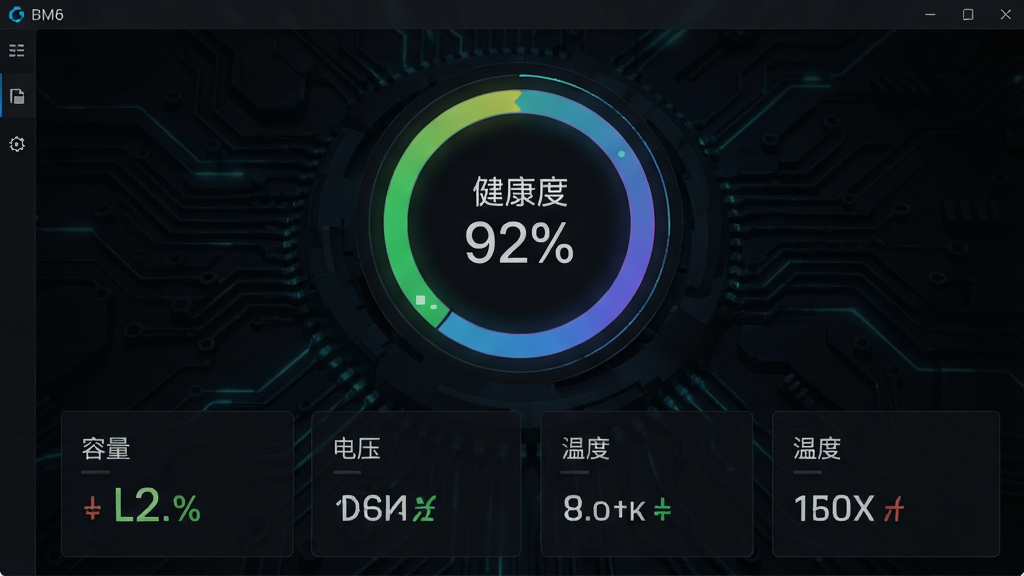 ����ΪBM6�������н����ͼ������������ʾ���ν�����ͼ��͡������� 92%�����֣��·��г���������ѹ���¶ȵ����ݣ�����Ϊ��ɫ�Ƽ����������־��У��Ű�����������࣬ϸ��ͻ�����ݸ��������ʸɾ����޶���Ԫ��