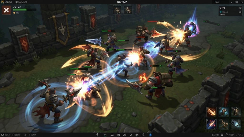 dota2�ͻ��� ��ս���ҳ��� ������Чչʾ