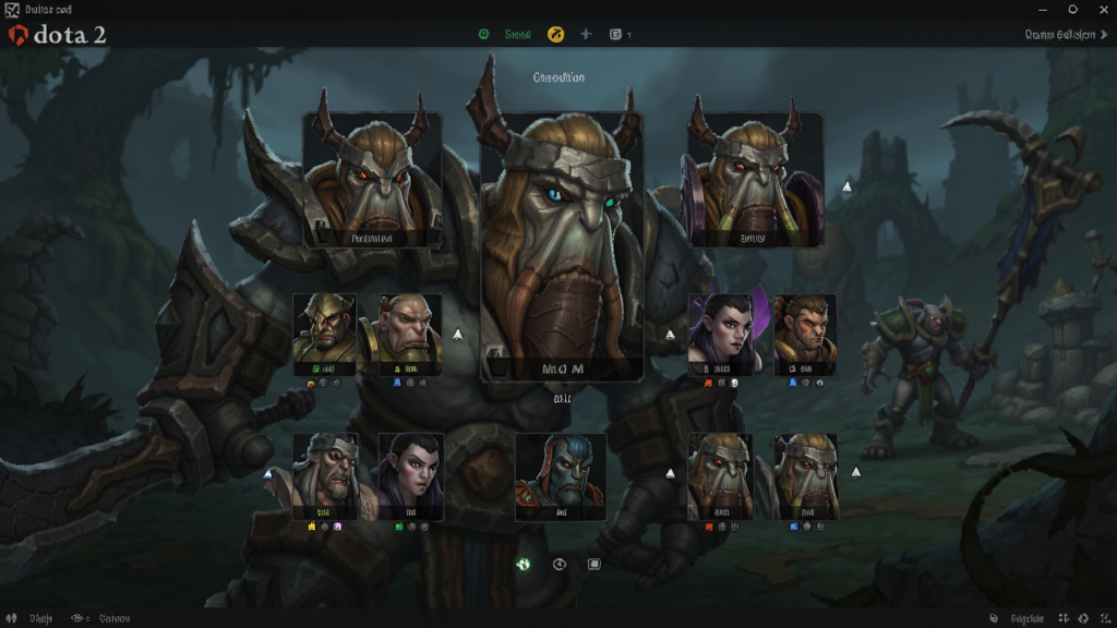 dota2�ͻ��� �������ͼ Ӣ��ѡ����� ����