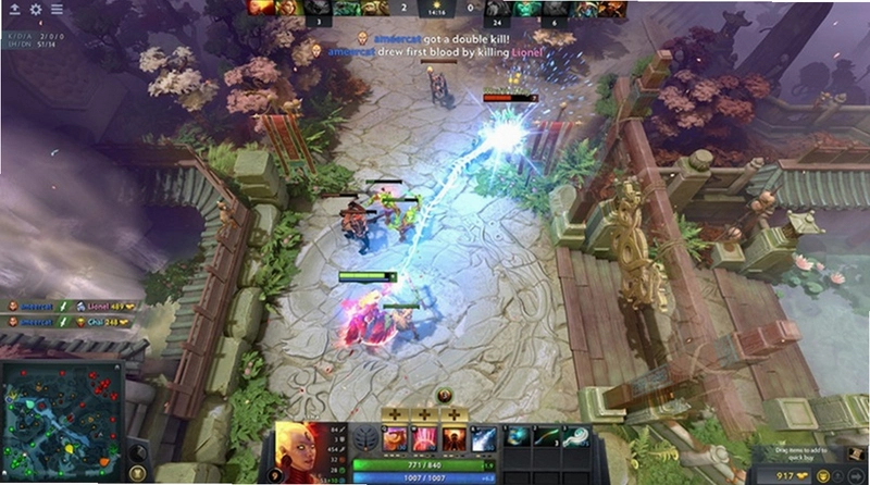 dota2�ͻ��˵��԰���Ϸ��ͼ