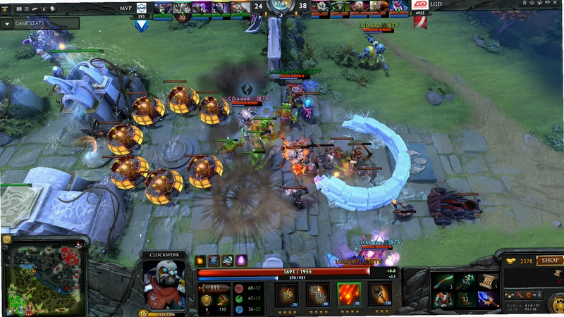 dota2�ͻ��˵��԰���Ϸ��ͼ