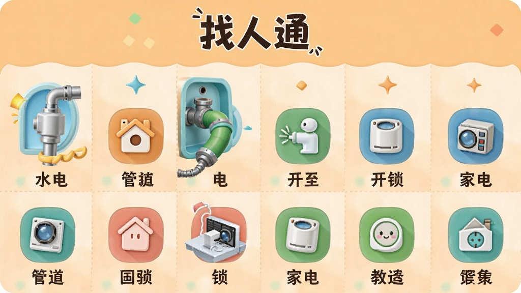 һ�š�����ͨ��APP�ķ����������ͼ��չʾˮ�硢�ܵ����������ҵ��ͼ�꣬ÿ��ͼ���·����������ƣ�����Ϊǳ��ɫ���Ű����룬�����ã������������޶���Ԫ��