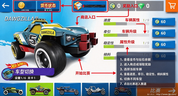 热力赛车无限金币钻石手机版 热力赛车无限金币钻石手机版