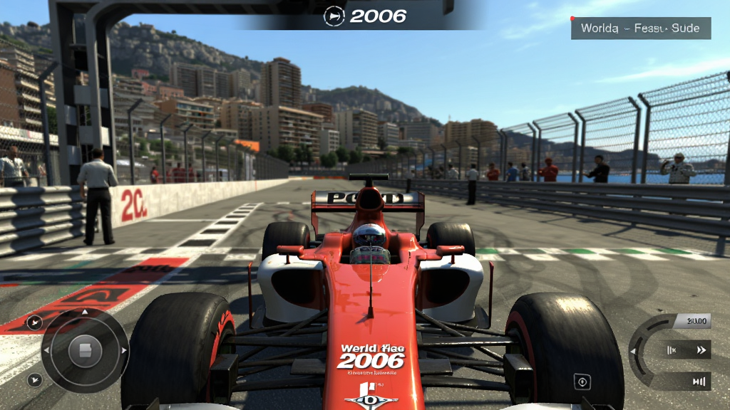 ����һ������ʽ2006 ��Ϸ�����棬����������Ϸ���棬F1����ͣ�ڷ���������������Ħ�ɸ���з�⣬�������ģ�����ϸ�壬�����������ϷLogo��UI���רҵ����ͼ���