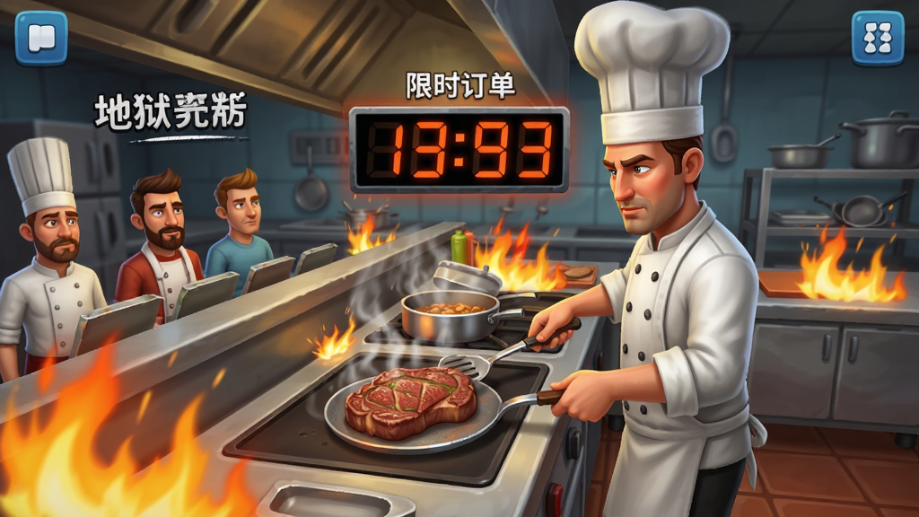 �������� �淨�����ͼ��չʾ��ʱ������ս���棬��ʦ�������ţ�ţ���ʱ����Ŀ���˿͵ȴ����飬��������Ľ�������ʮ�㣬����������ȸУ�������Ϸ��ͼ