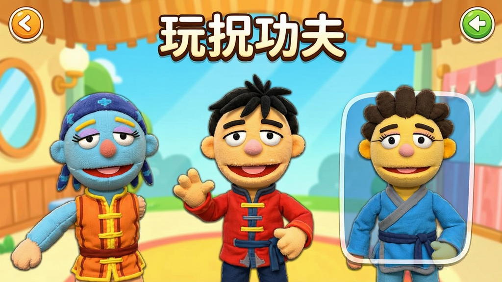 ��ż���� �������ͼ��չʾ��Ϸ���˵��ͽ�ɫѡ����棬��ż��ɫ���Ϳɰ�������������ͨ���UI������Ŀ